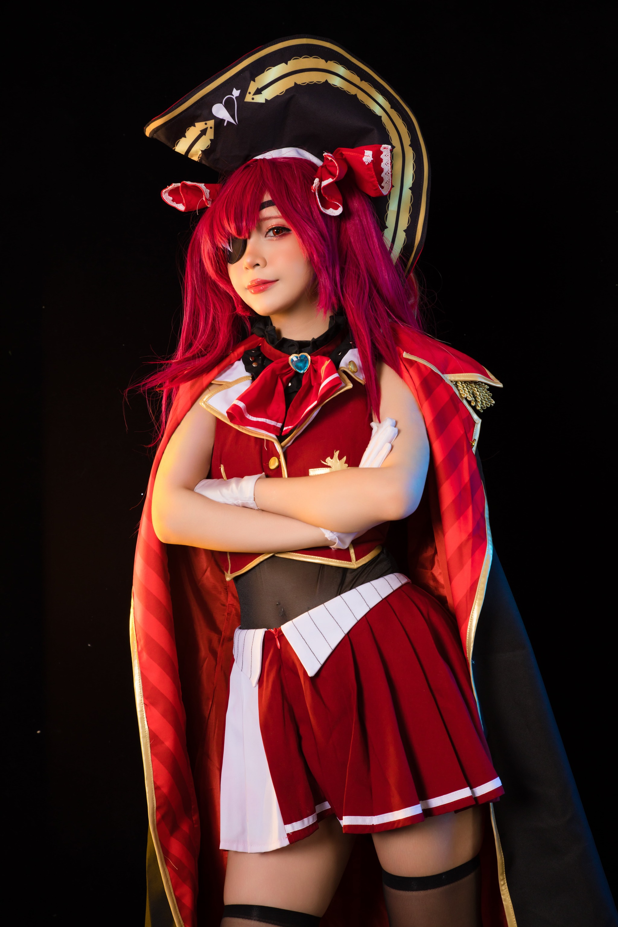 图片[1]-Umeko J – NO.025 Houshou Marine[76P]-XikXak